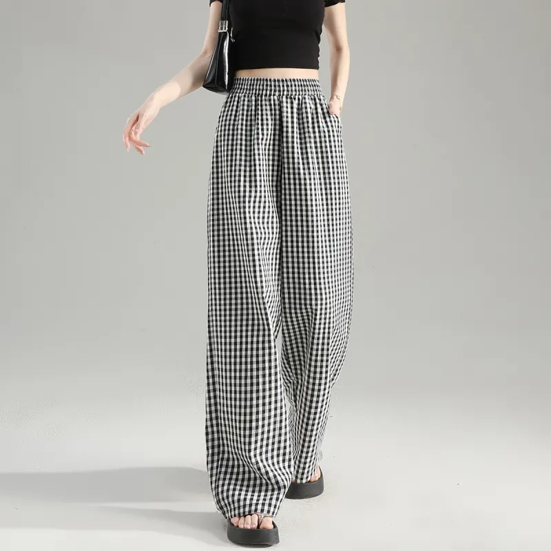 Tonlion Casual Pants Women's Black-7