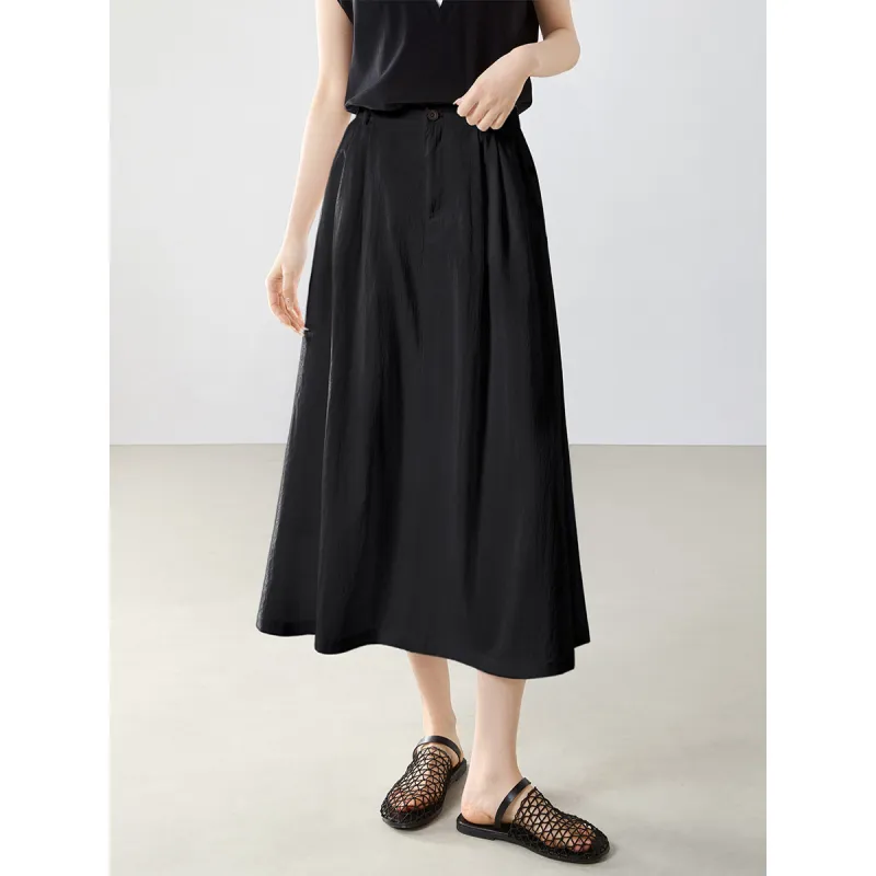Mo Han Yi Mei Casual Long Skirt Women's-2