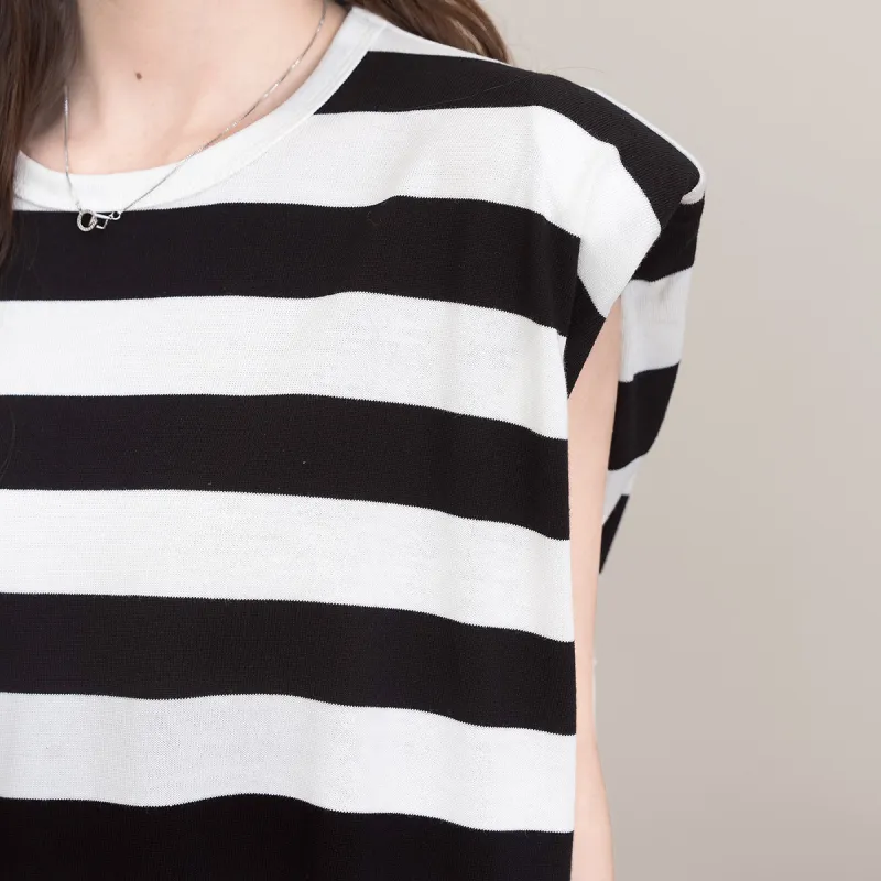 FAWENXIANGZI T Shirts Women's Black & White-7