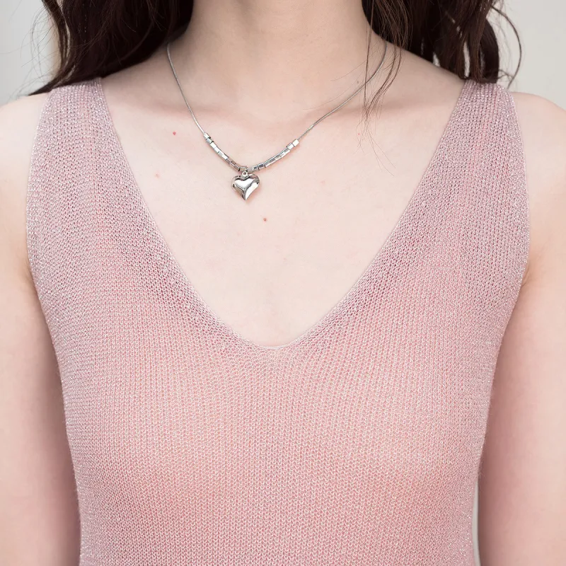 FAWENXIANGZI Tank Tops Women's Pink-4