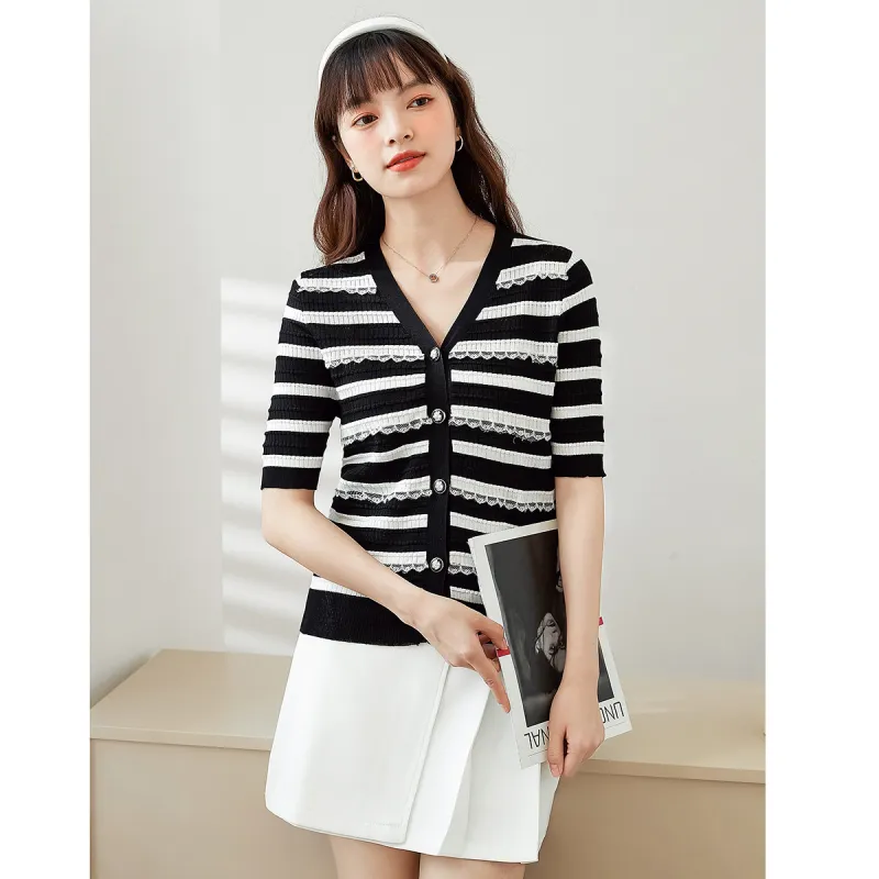 FAWENXIANGZI Regular T Shirt Women's-1