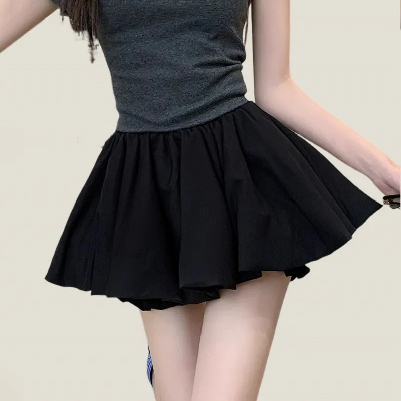 Ya Sheep People Casual Short Skirts Women's-1