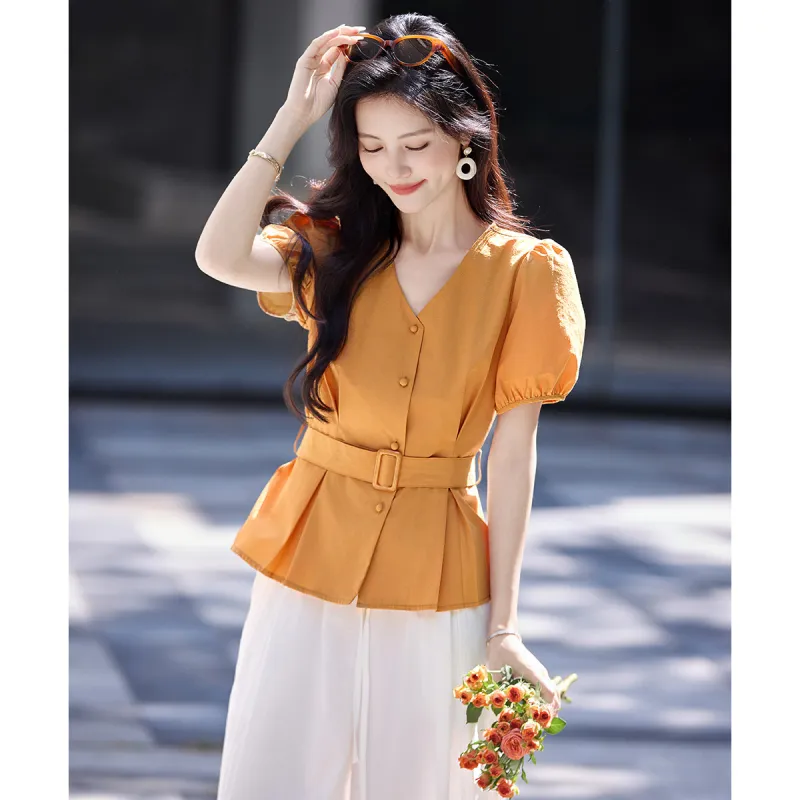 Still quiet Shirts Women's Pumpkin-1