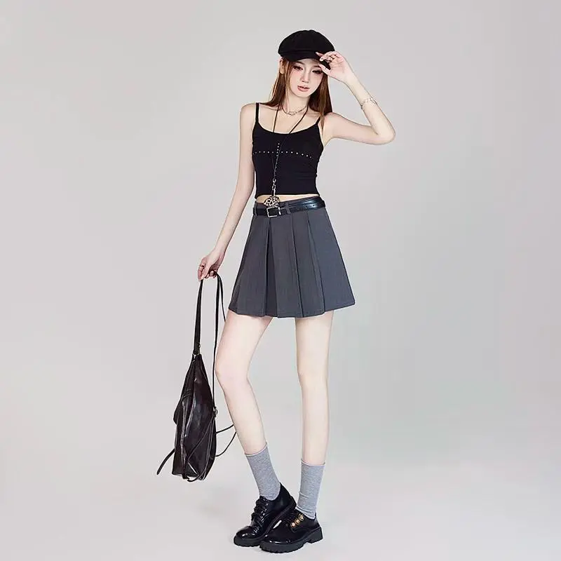 YINLEI Casual Short Skirts Women's-3