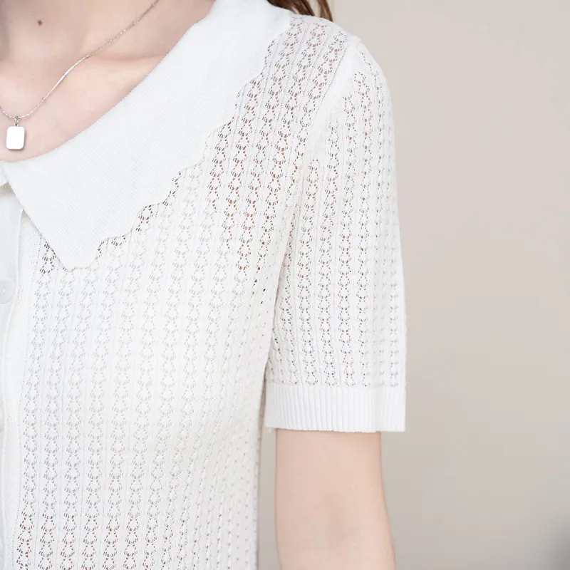 FAWENXIANGZI Knitwear Women's White-1