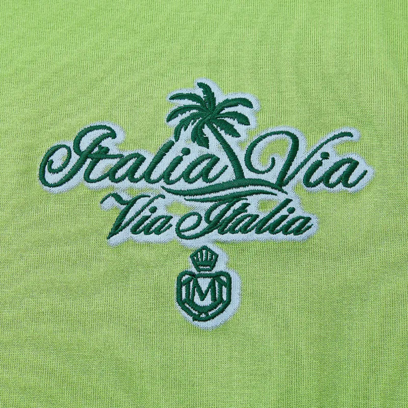 MANGANO T Shirts Men Green-4