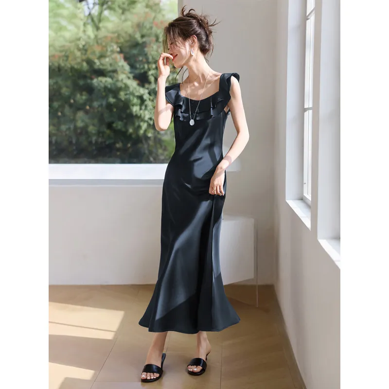 Mo Han Yi Mei Sleeveless Dress Women's-2