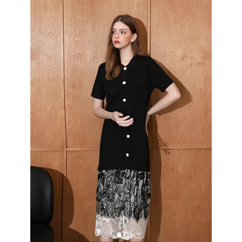 BANANA BABY Short Sleeved Dress Women's-1