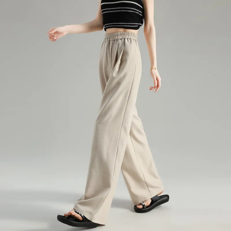 Tonlion Casual Pants Women's Linen-4