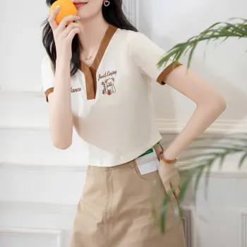FAWENXIANGZI Regular T Shirt Women's