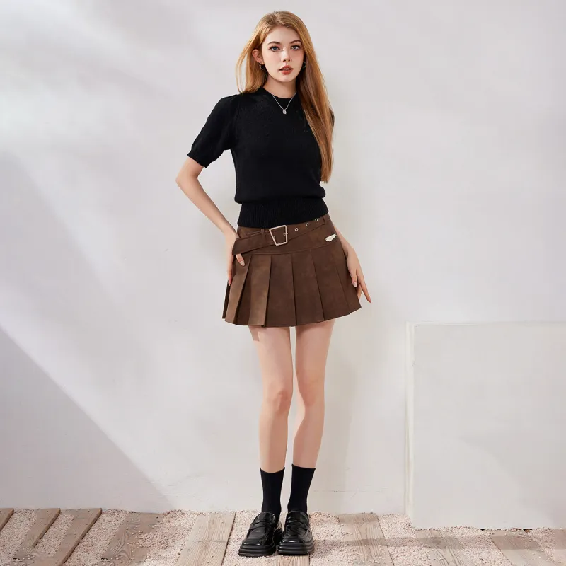 FAWENXIANGZI Knitwear Women's Black-4