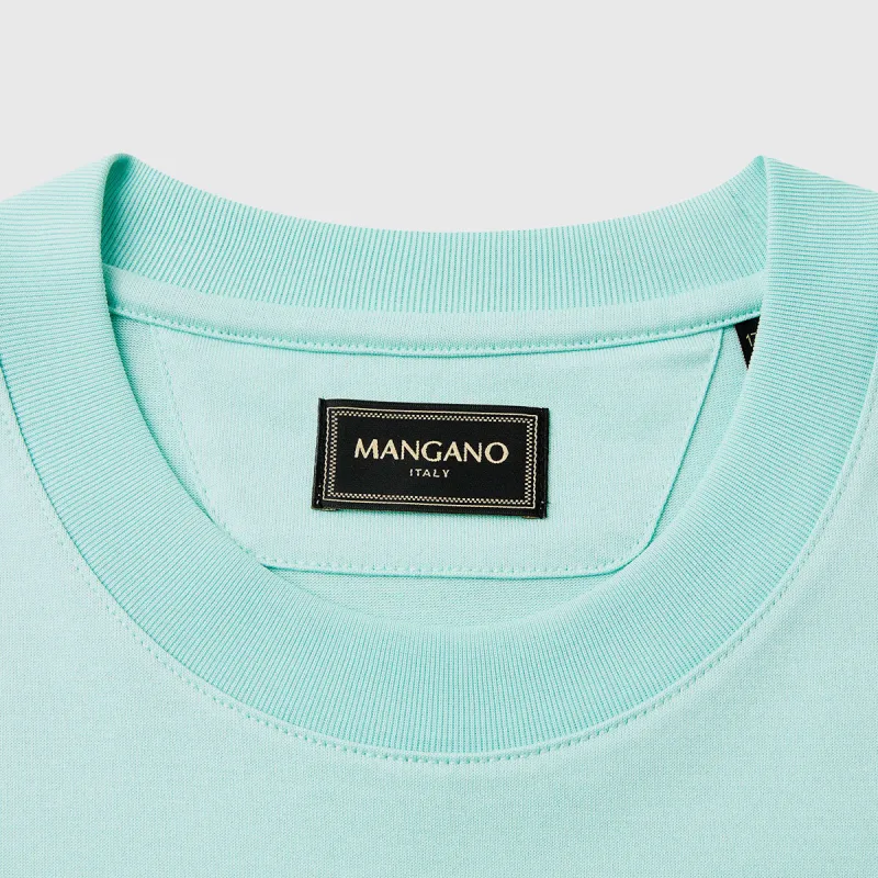 MANGANO T Shirts Men Mint Green-3