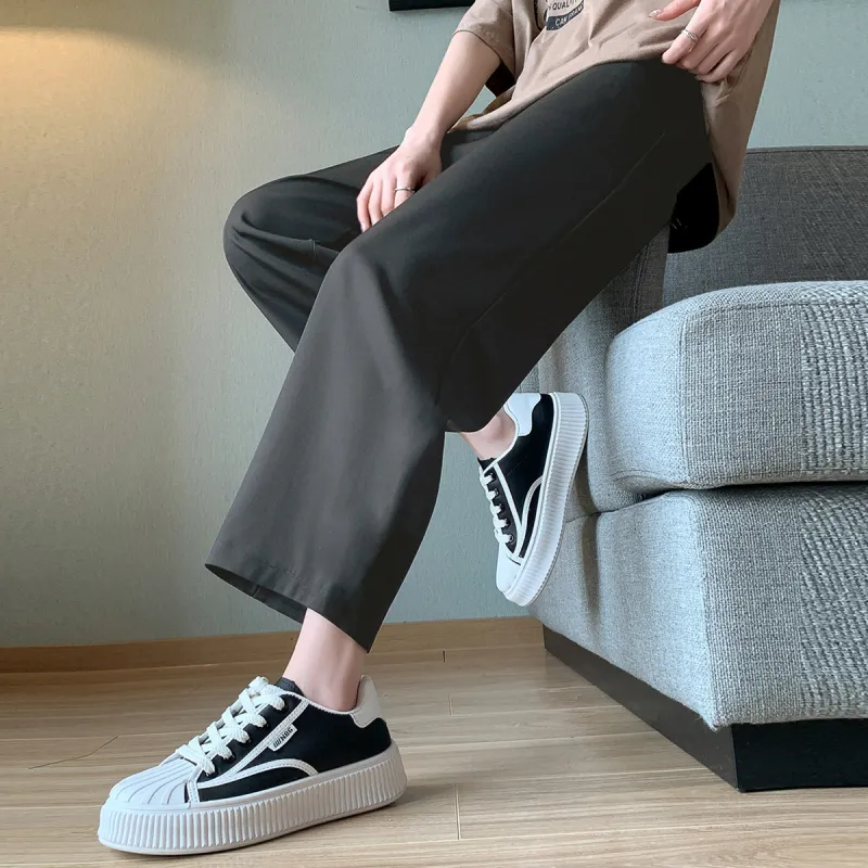 Tonlion Casual Pants Women's Black-4