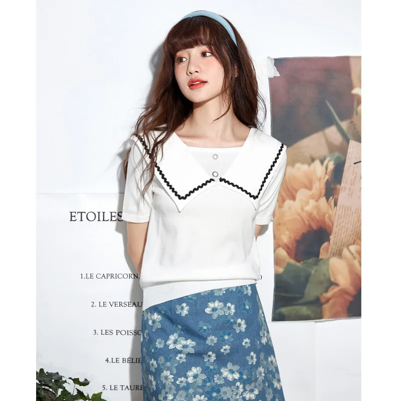 FAWENXIANGZI Regular T Shirt Women's-3