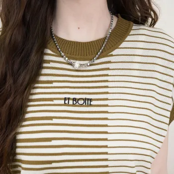 FAWENXIANGZI Drop Shoulder Sleeve T Shirt Women's