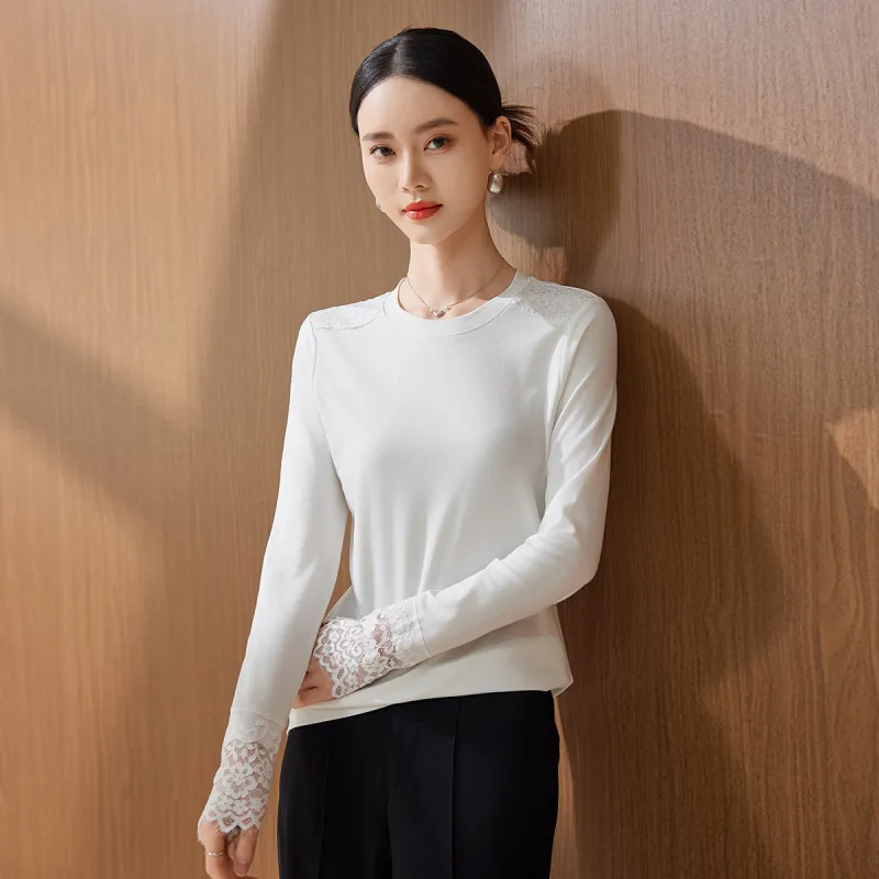Hang Yi Court Knitwear Women's White-1