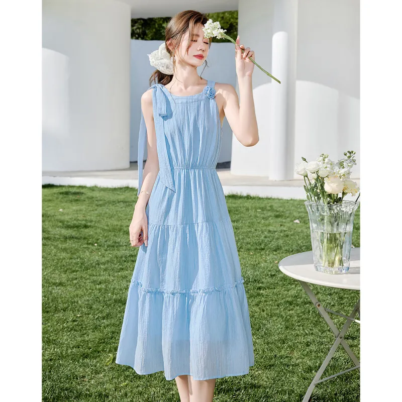 Like The Age Of Water Sleeveless Dress Women's-1