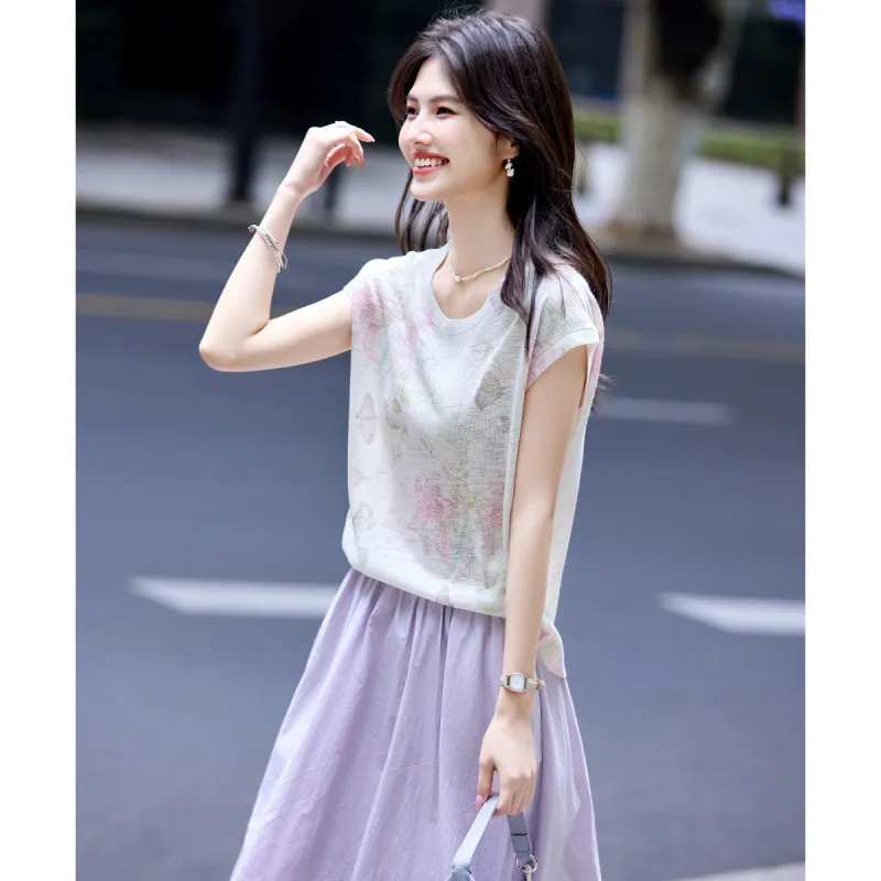 Still Quiet Shirt Sleeve T Shirt Women's-2