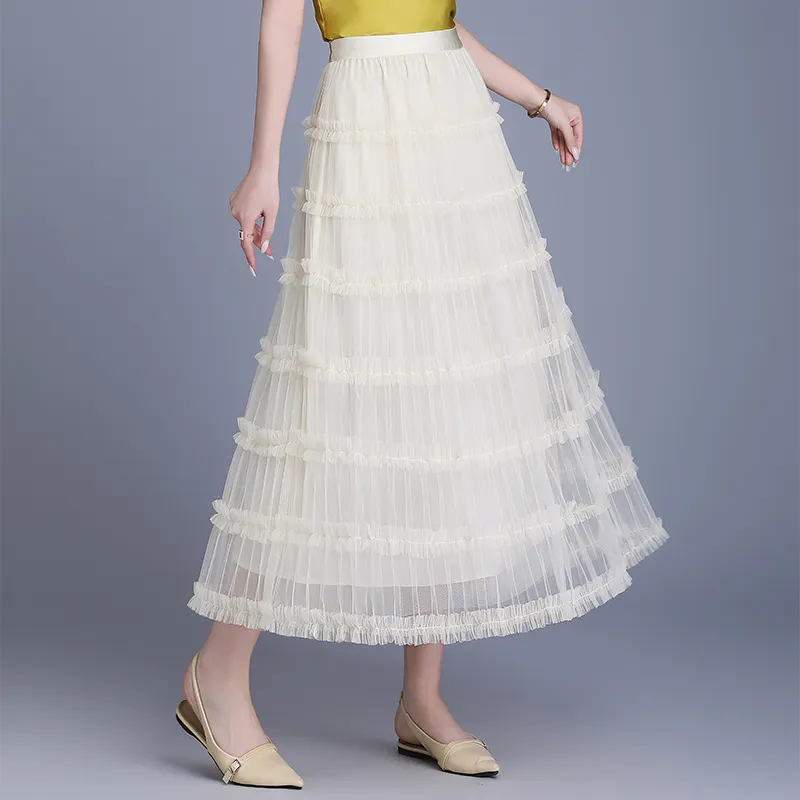 PIERRE CARDIN Casual Long Skirt Women's-6