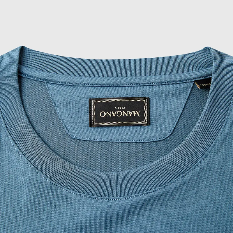 MANGANO T Shirts Men Lake Blue-3