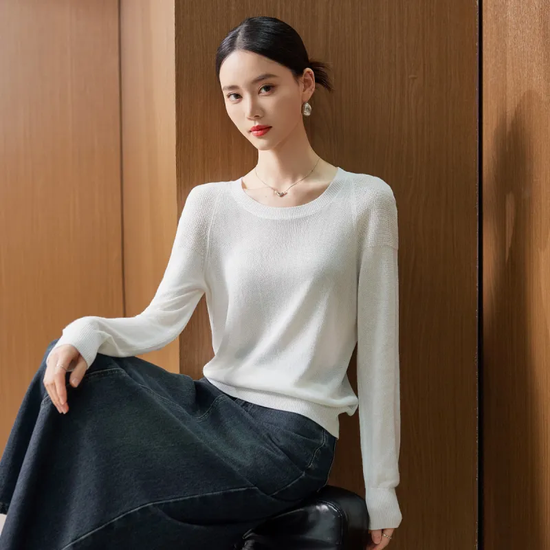 Hang Yi Court Knitwear Women's White-6