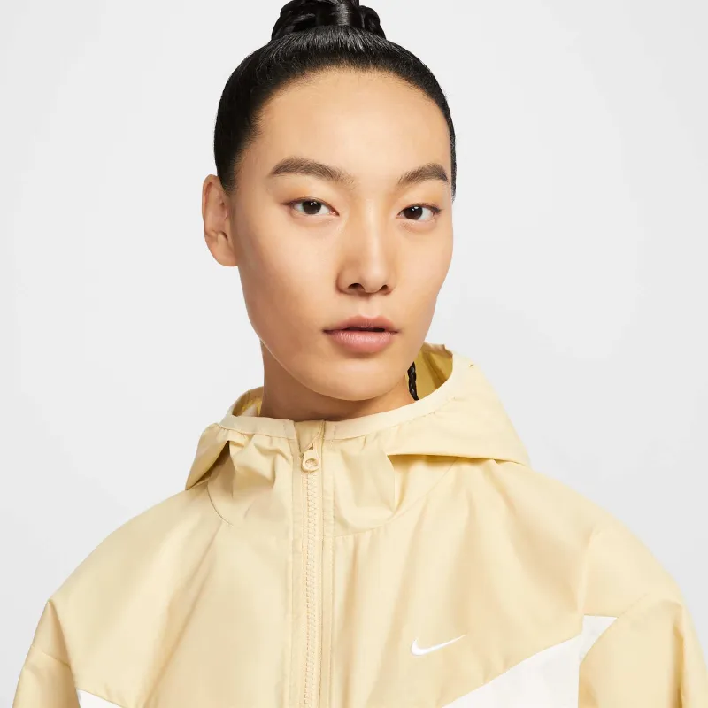 Nike Cropped Coat Women's Brown-5