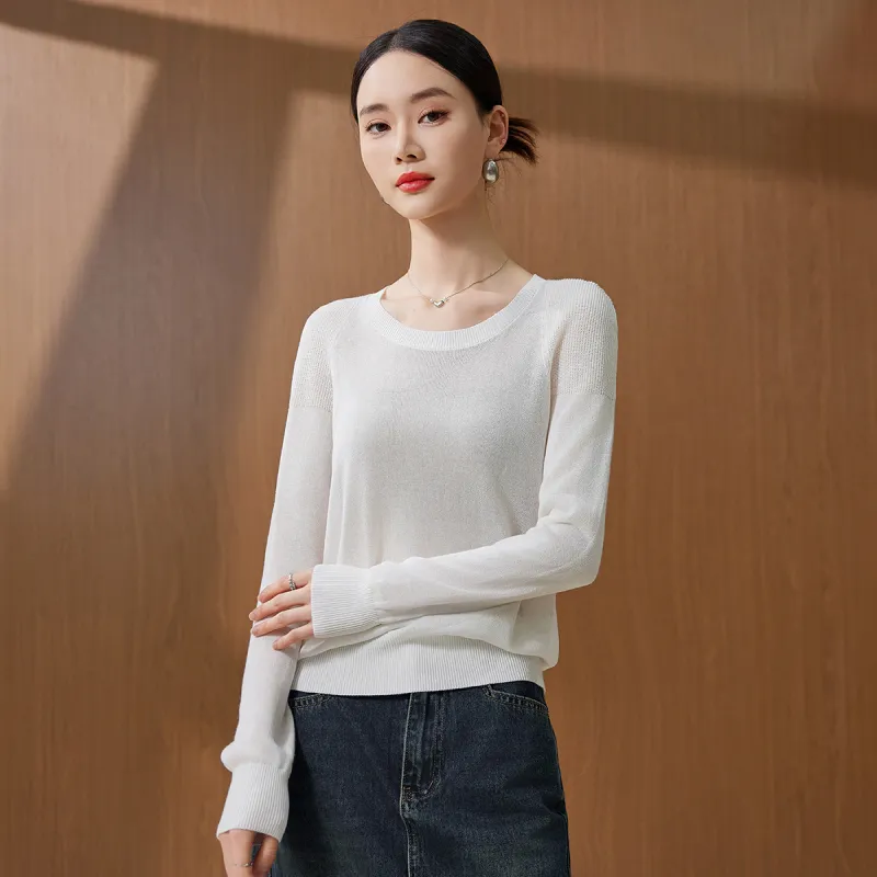 Hang Yi Court Knitwear Women's White-4