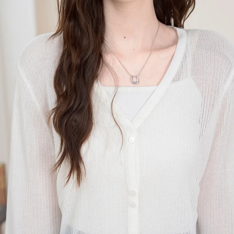 FAWENXIANGZI Knitwear Women's White-4