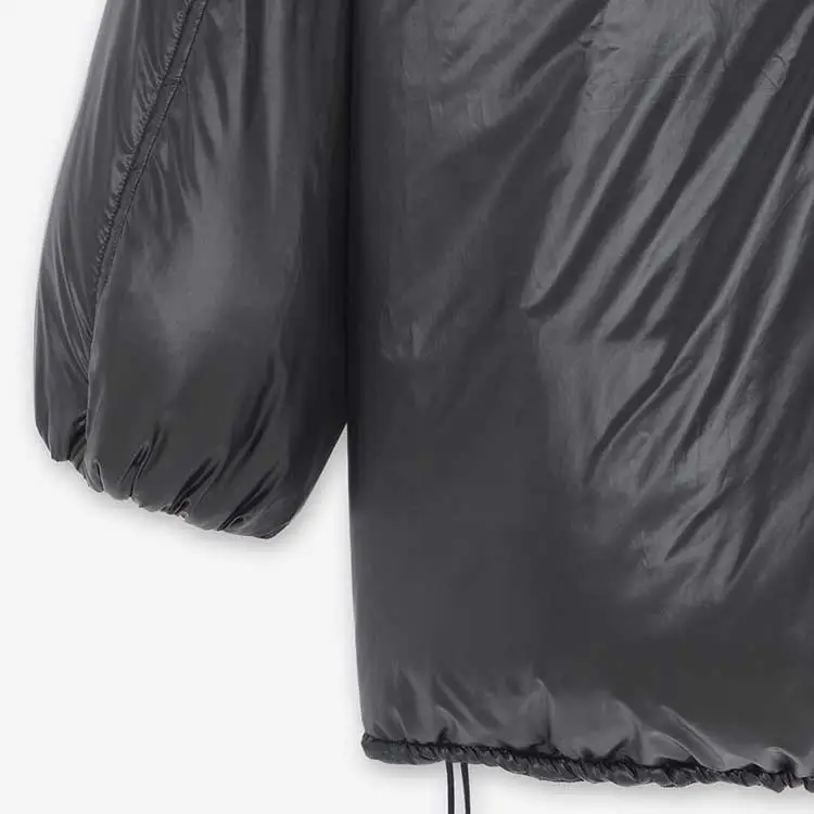 SAINT LAURENT Cassandre Logo embossed Hooded Raincoat-5