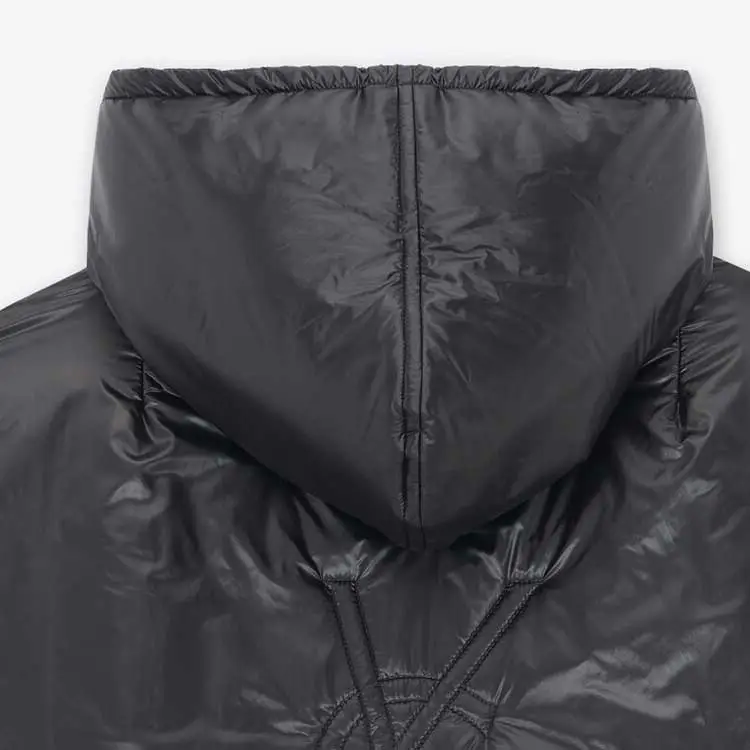 SAINT LAURENT Cassandre Logo embossed Hooded Raincoat-6