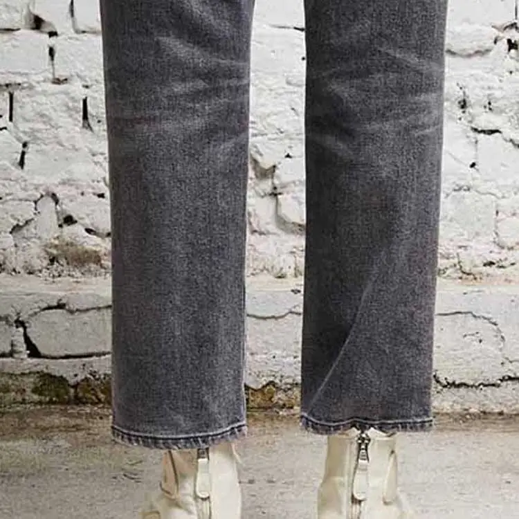 R13 Cropped Boyfriend Jeans-3