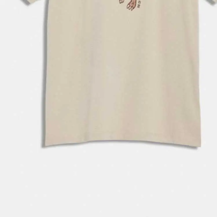 COACH T Shirts Men Beige-4