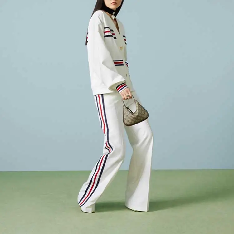 GUCCI FW23 Casual Pants Women's White-3
