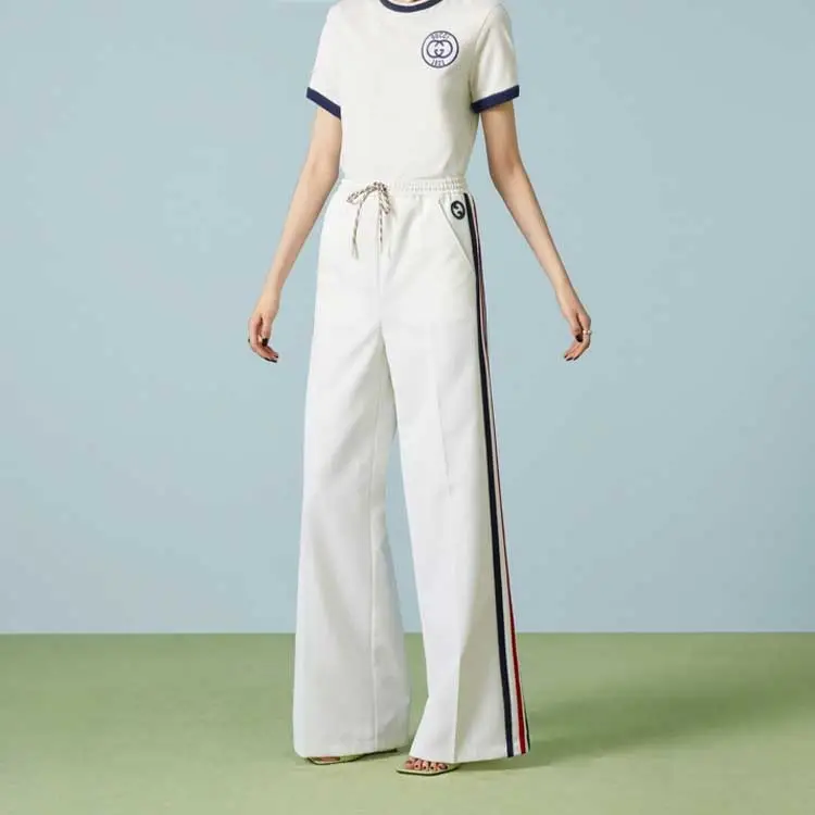 GUCCI FW23 Casual Pants Women's White-1
