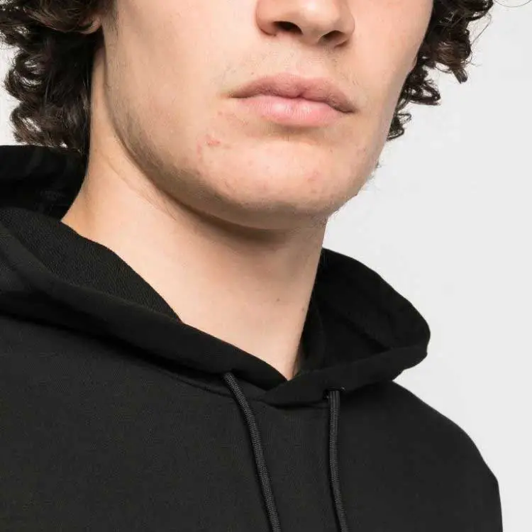 EMPORIO ARMANI Logo print Cotton Hoodie-5