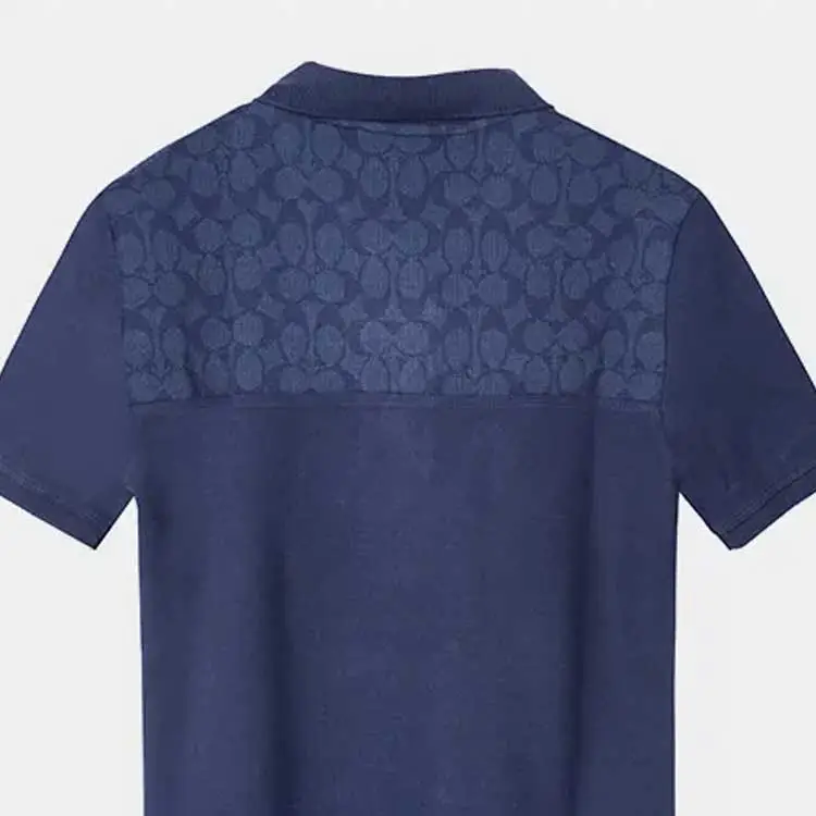 COACH Short Sleeved Dresses Women's Navy-2