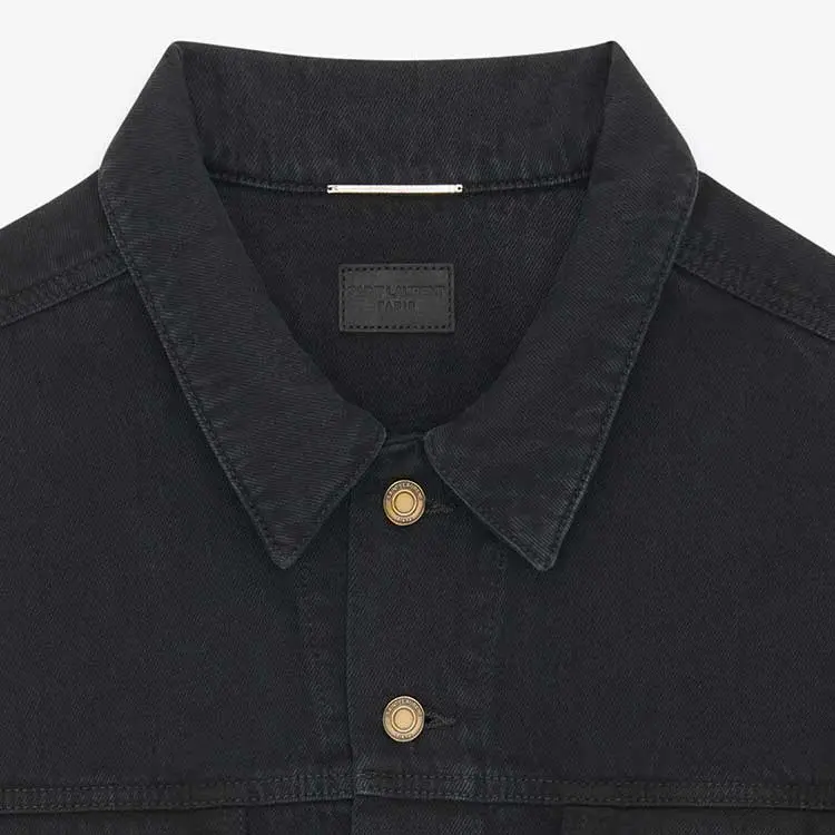 SAINT LAURENT Oversized Long Sleeved Jacket-5