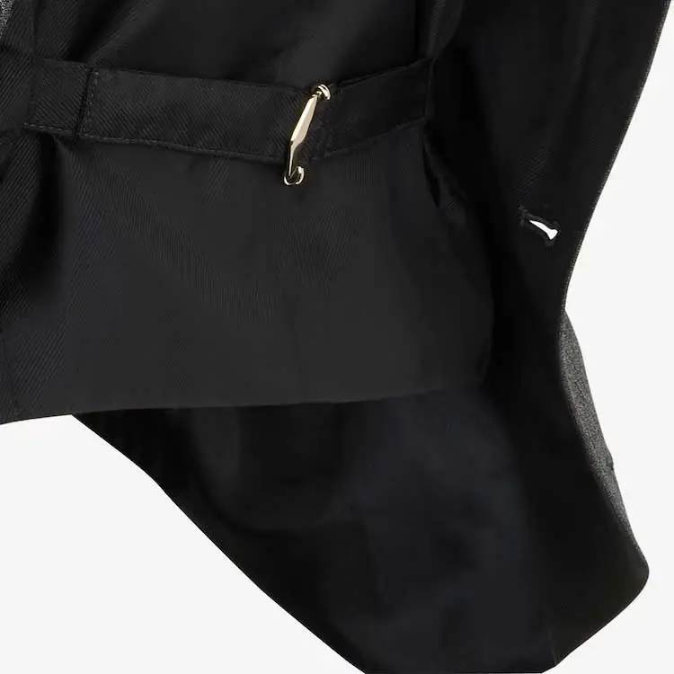 FENDI Deconstructed Pinstripe Wool Waistcoat-4