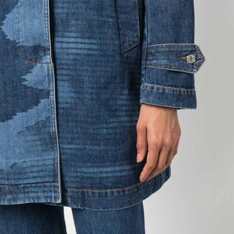 MISSONI Denim Jackets Women's Indigo-4