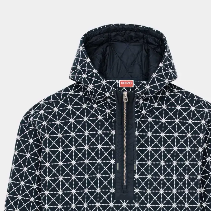 KENZO Stitch Detailed Hoodie-5