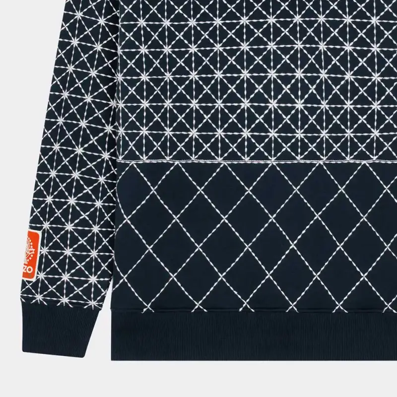 KENZO Stitch Detailed Hoodie-2