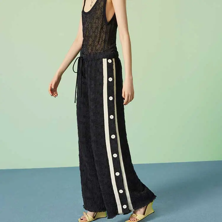 GUCCI Casual Pants Women's Black-3