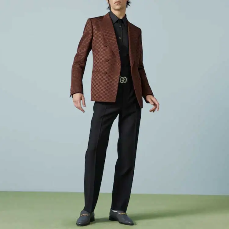 GUCCI Shirts Men Black-3
