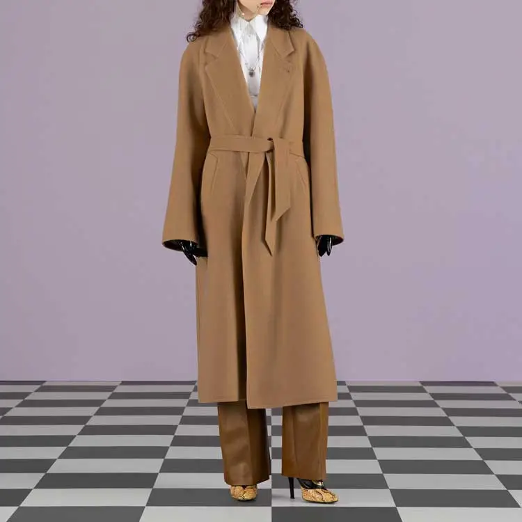 GUCCI Coats Women's Camel-1