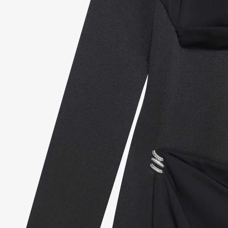Givenchy Crystal embellished Satin Midi Dress-4