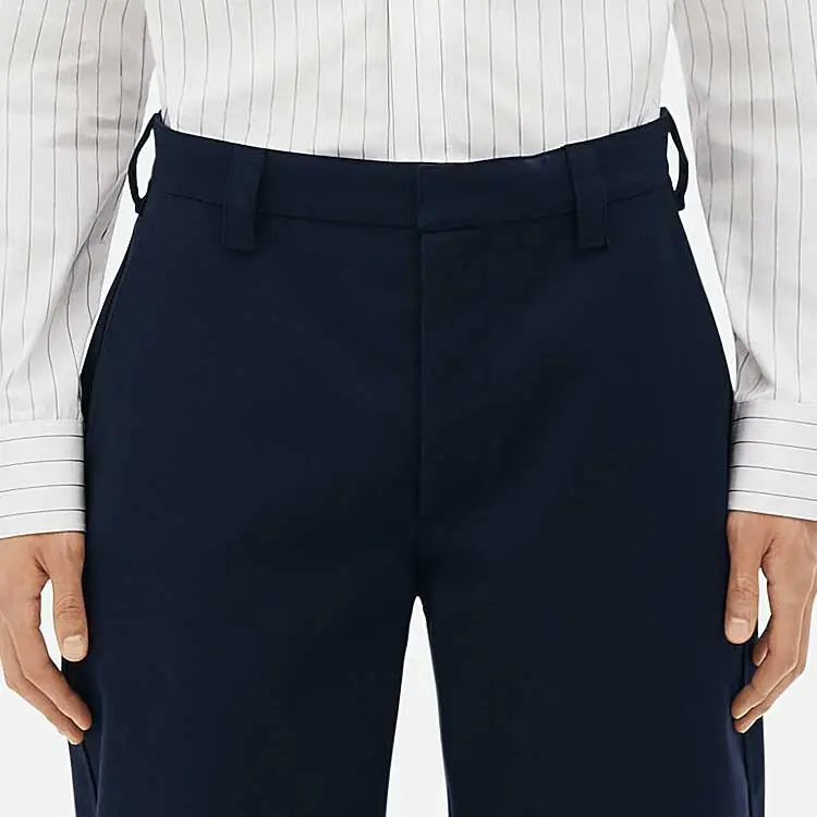 Bottega Veneta FW23 Casual Pants Men's Blue-3