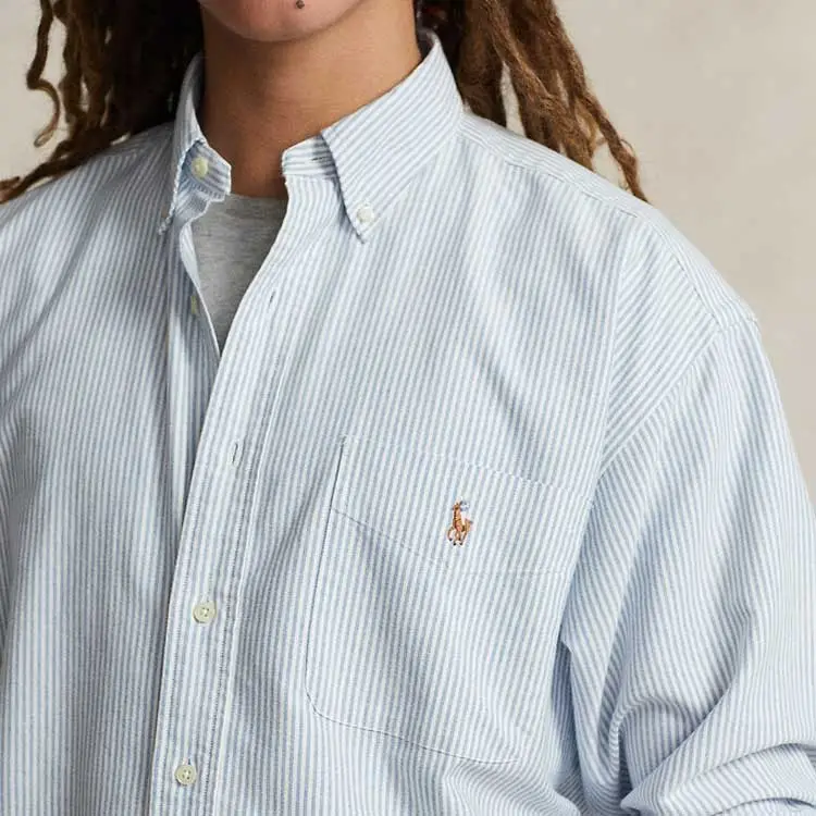 Polo Ralph Lauren FW23 Shirt Men's Blue-4