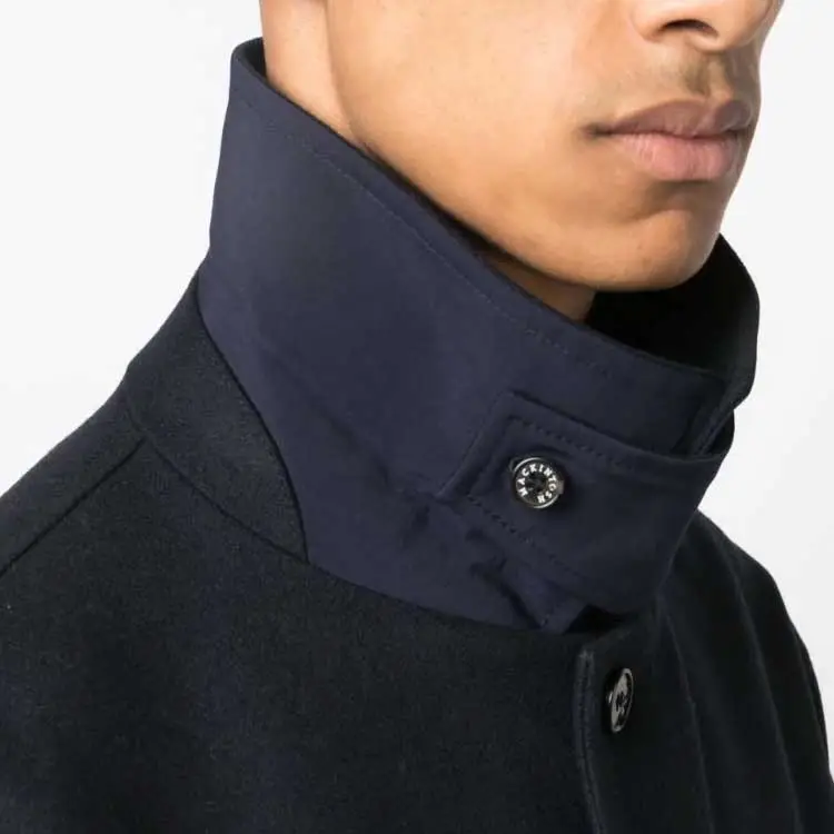 Mackintosh Soho Button up Wool Coat-4