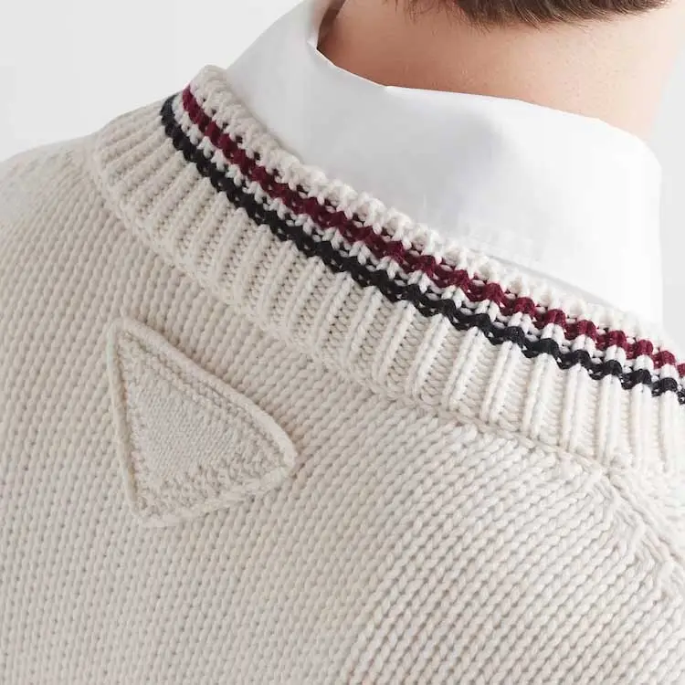 PRADA Knitwear Men White-4