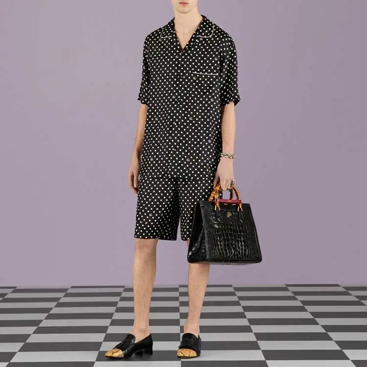 GUCCI Casual Shorts Men's Black-3